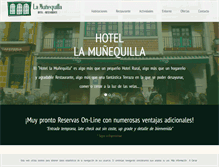 Tablet Screenshot of hotellamunequilla.com
